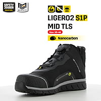 รองเท้าเซฟตี้ Safety Jogger  รุ่น LIGERO รองเท้านิรภัย รองเท้าหัวเหล็ก รองเท้าหุ้มส้น รองเท้ากันลื่น