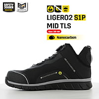 รองเท้าเซฟตี้ Safety Jogger  รุ่น LIGERO รองเท้านิรภัย รองเท้าหัวเหล็ก รองเท้าหุ้มส้น รองเท้ากันลื่น