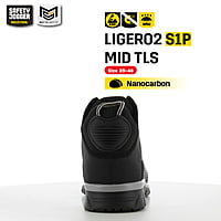 รองเท้าเซฟตี้ Safety Jogger  รุ่น LIGERO รองเท้านิรภัย รองเท้าหัวเหล็ก รองเท้าหุ้มส้น รองเท้ากันลื่น