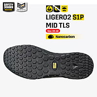 รองเท้าเซฟตี้ Safety Jogger  รุ่น LIGERO รองเท้านิรภัย รองเท้าหัวเหล็ก รองเท้าหุ้มส้น รองเท้ากันลื่น